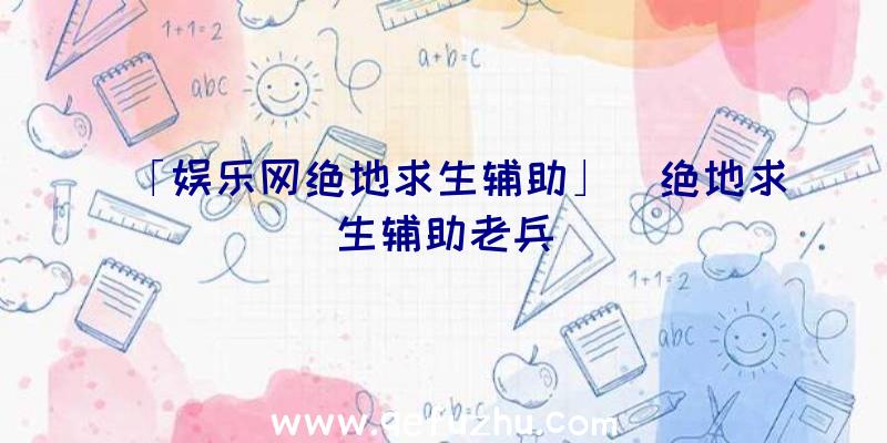 「娱乐网绝地求生辅助」|绝地求生辅助老兵